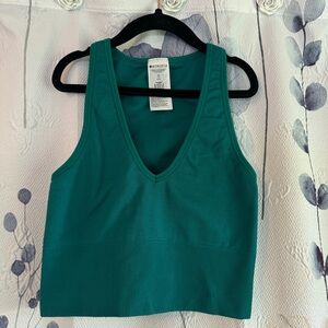 Athleta Aurora Seamless Crop Rib Tank